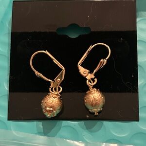 Moissanite Gold‎ Drop Earrings